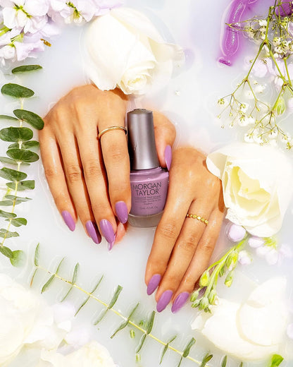 Pure Beauty Collection - Nail Lacquer, Nail Polish, Pastel Nail Polish, Spring Nail Lacquer (Malva, 9Ml)