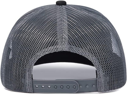 Trucker Hat - Mesh Snap Back - Unisex Adjustable Baseball Cap - Outdoor Hats for Men Women