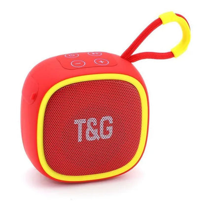 2023 T&G Mini Bluetooth Speaker Portable Speaker Wireless Connection Outdoor Sport Audio Stereo Support TF FM Card Car Audio