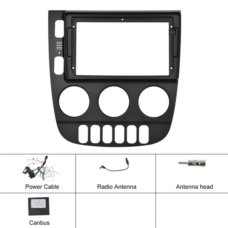 HIKITY NEW [Android 11 & 2+32G] 9" Autoradio for Mercedes-Benz ML320 2003-2005 2 Din Android 11 GPS Navigation Car Audio Radio Stereo