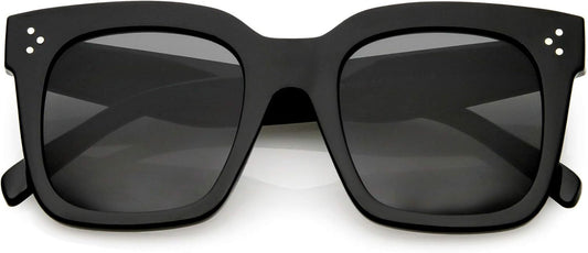 '- Oversized Fashion Retro Square Sunglasses for Women Vintage Style 50Mm