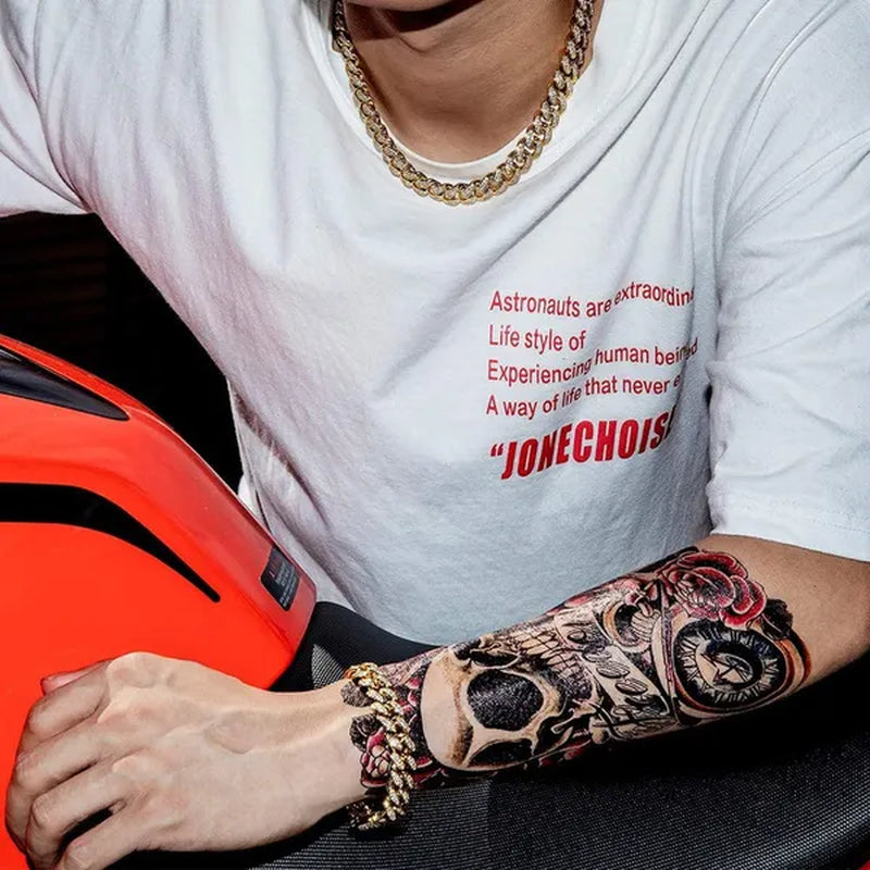 Iced Out Watch 18K Gold Diamond Miami Cuban Chain Link Choker Hip Hop Jewelry Gold Chain for Men Necklace Bracelet Ring Set