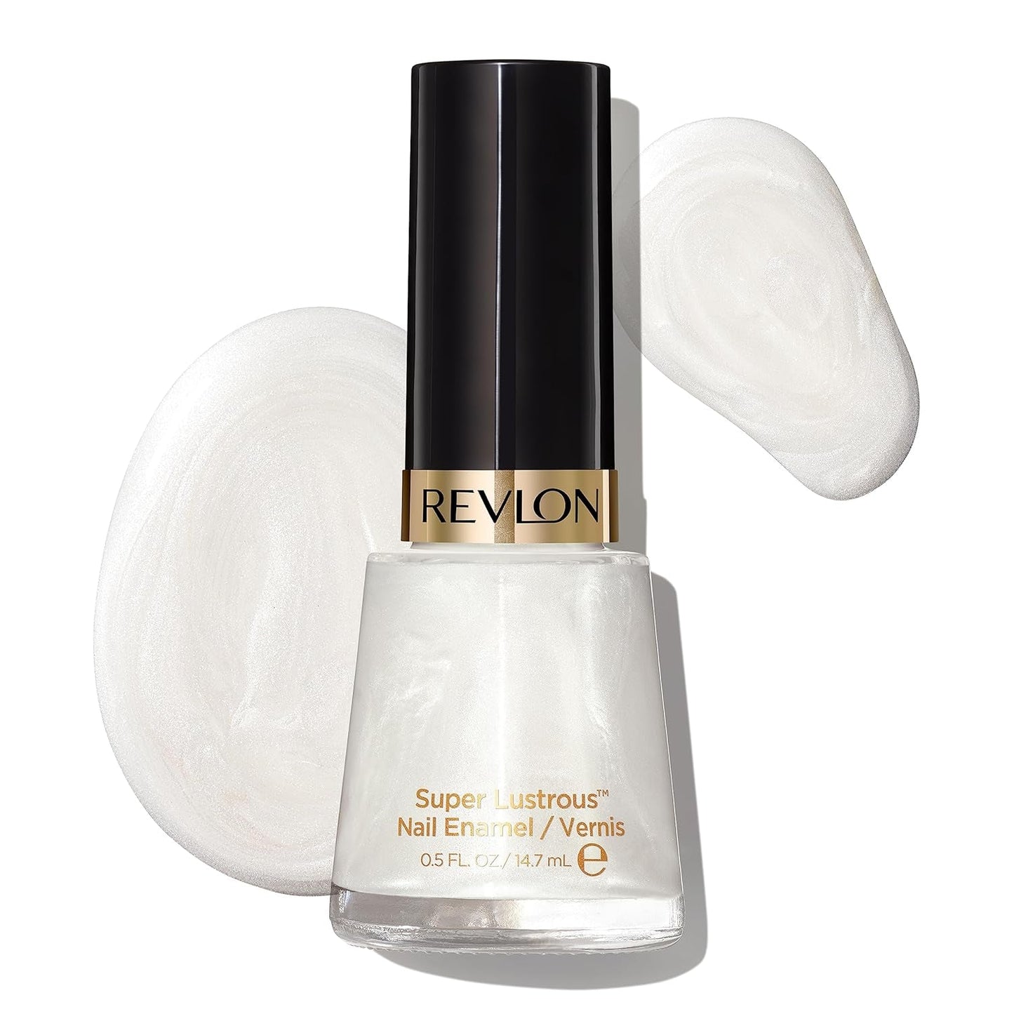 Super Lustrous Nail Polish, Chip-Resistant & Longwear Formula, High Shine Finish, 020 Pure Pearl, 0.5 Fl Oz