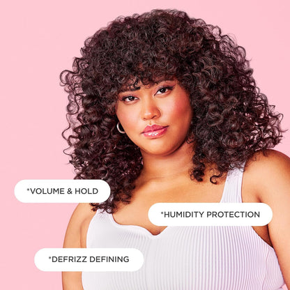 Whipped Curl Defining & Volumizing Mousse – Aloe Vera Vitamin E for Flexible Hold - Vegan No Heat Curls Wavy Curly Hair Sulfate Cruelty Free Products for Women