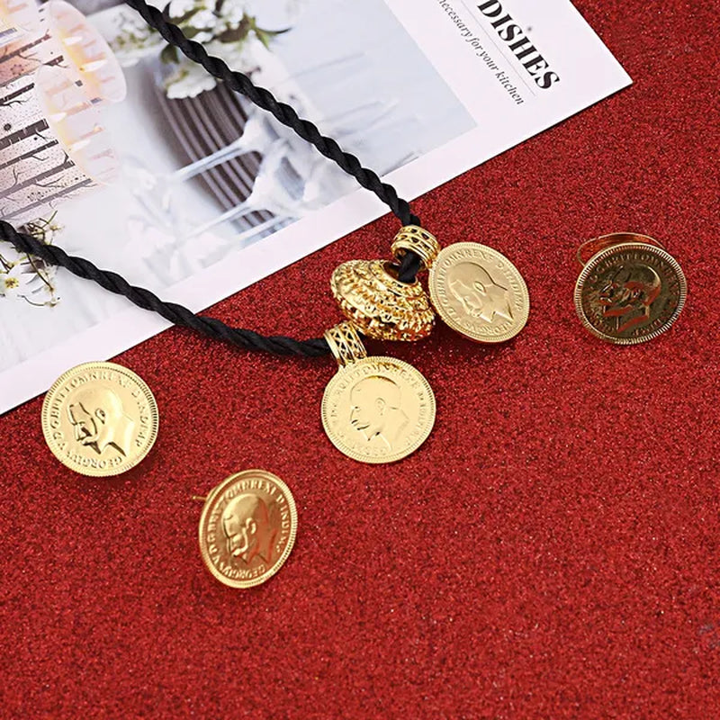 Ethiopian Cross Jewelry Set Women Jewelry Africa Coin Cross Eritrea Habesha Jewelry