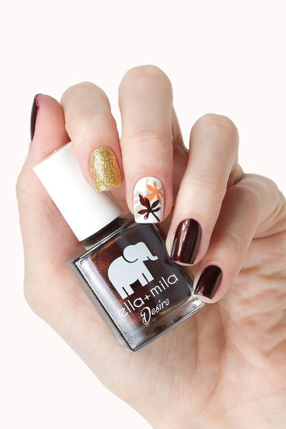 Professional Nail Polish Set - Quick Dry Nail Polish - Long-Lasting & Chip Resistant Nail Polish Kit (Desire Collection - 8 Pack - 0.45 Fl Oz Each)