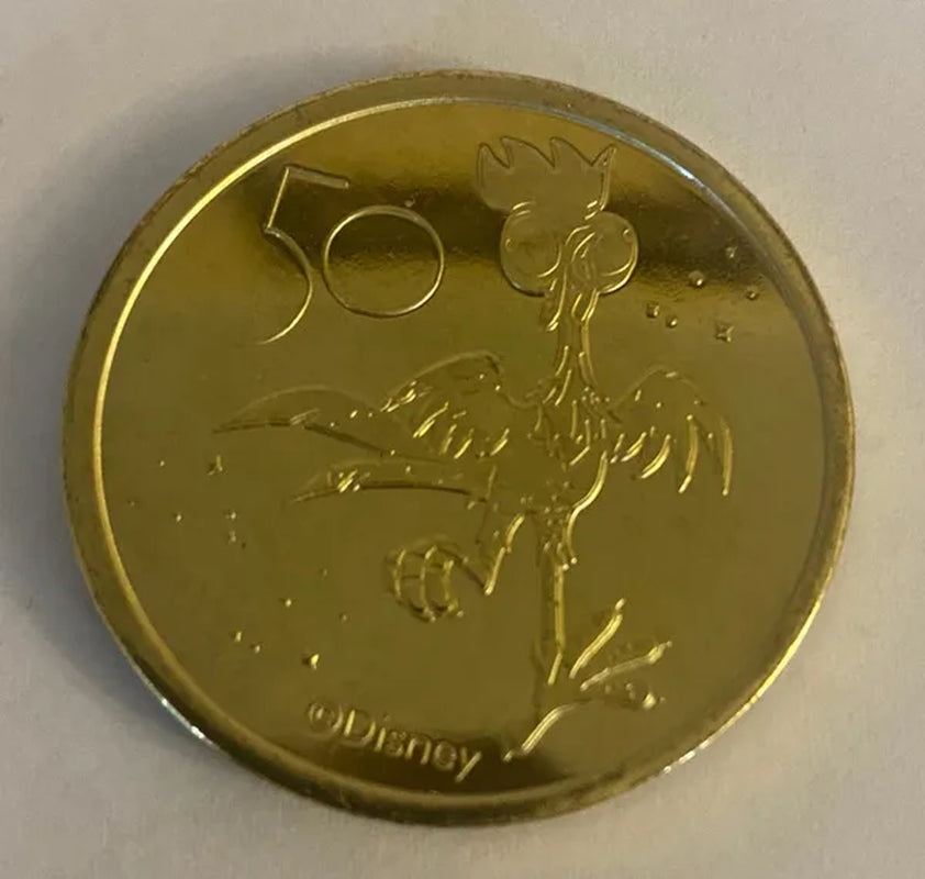 Disney Parks WDW 50Th Magical Celebration Heihei Moana Coin Medallion New