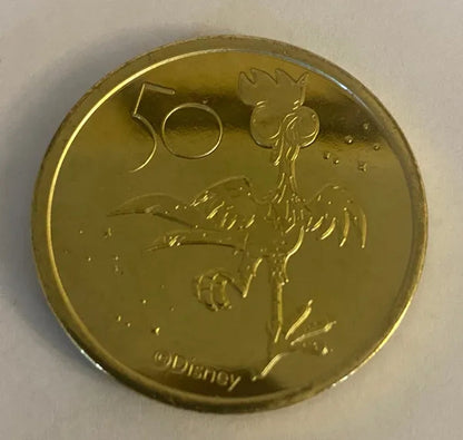 Disney Parks WDW 50Th Magical Celebration Heihei Moana Coin Medallion New