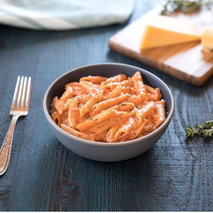 Whole Grain Brown Rice Penne Pasta - Whole Grain Pasta, Organic Pasta, Gluten Free, Dairy Free, Brown Rice Pasta, Made in Italy - 12 Oz, 4 Pack