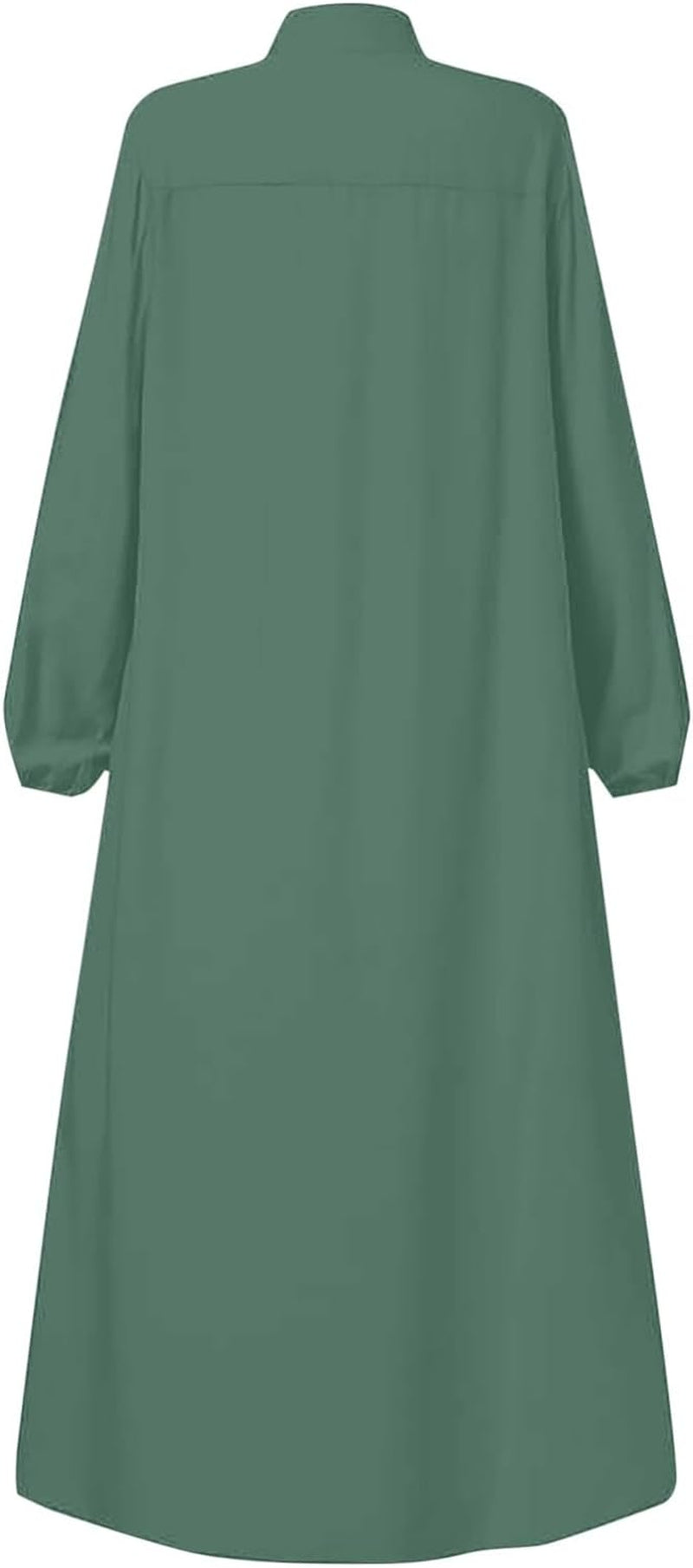 Women'S Chiffon Kaftan Abaya Dress Muslim Long Sleeve Self Tie Flowy Maxi Dress Abaya Casual Dress Dubai Outfits