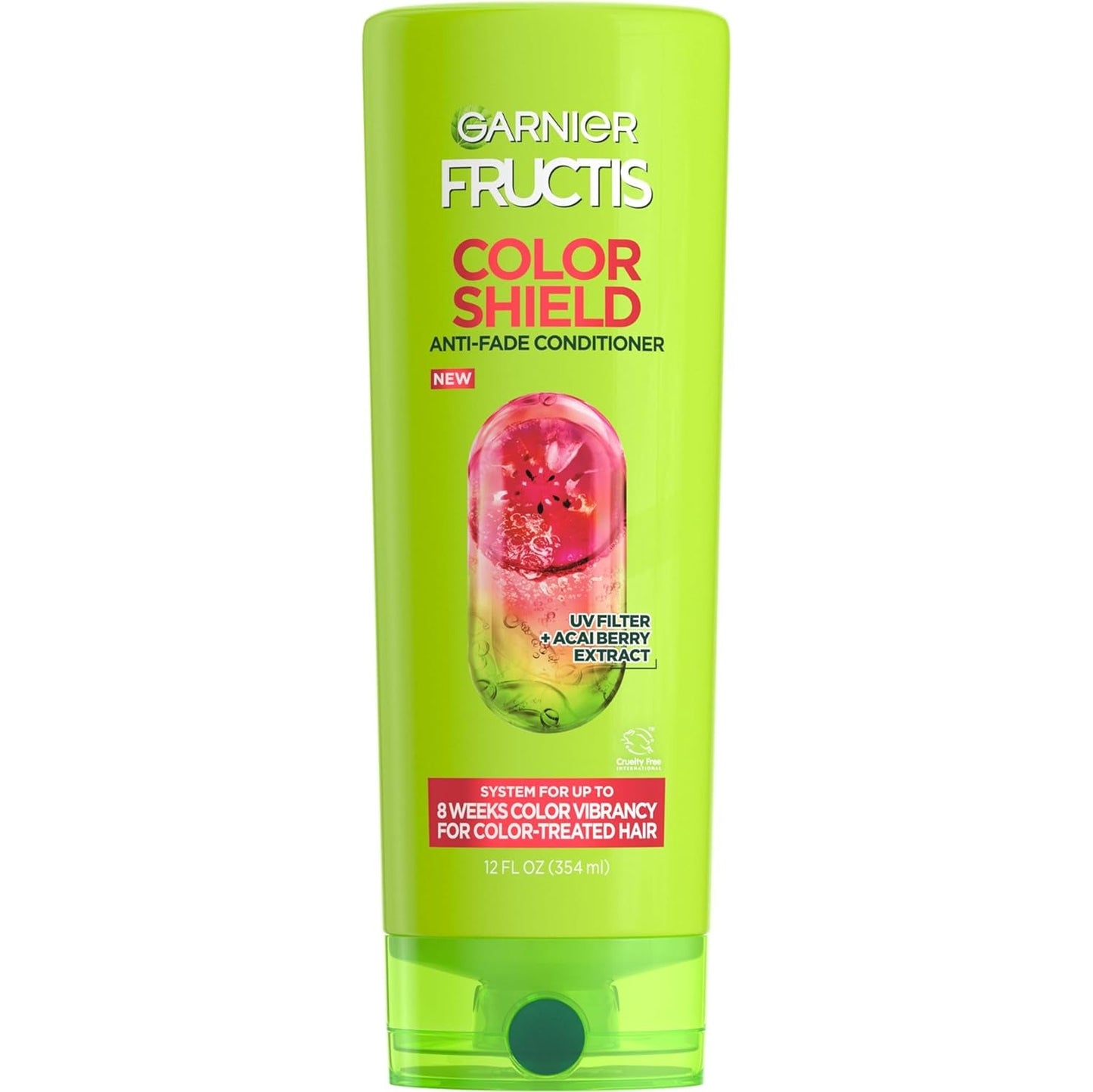 Fructis Color Shield Anti-Fade Conditioner for Color Treated Hair, 12 Fl Oz, 1 Count (Packaging May Vary)