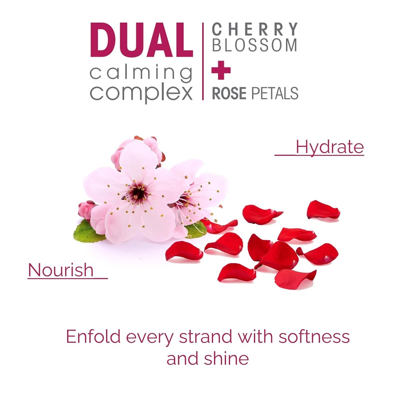 2Chic Ultra-Luxurious Super Potion Silkening Hair Serum - Cherry Blossom & Rose Petals, Aloe Vera, Pro-Vitamin B5, Smooths Curly & Wavy Hair, Paraben Free, Color Safe - 2.75 Oz