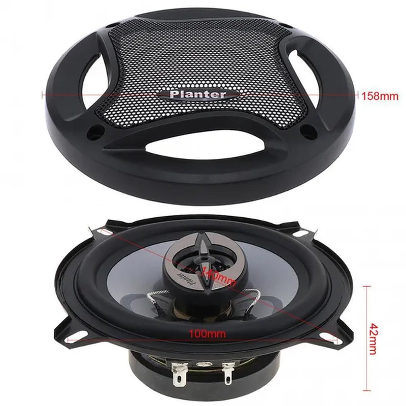 TS-A1372E 5 Inch 300W Car Hifi Coaxial Speaker Vehicle Door Auto Audio Music Stereo Full Range Frequency Speakers for Cars
