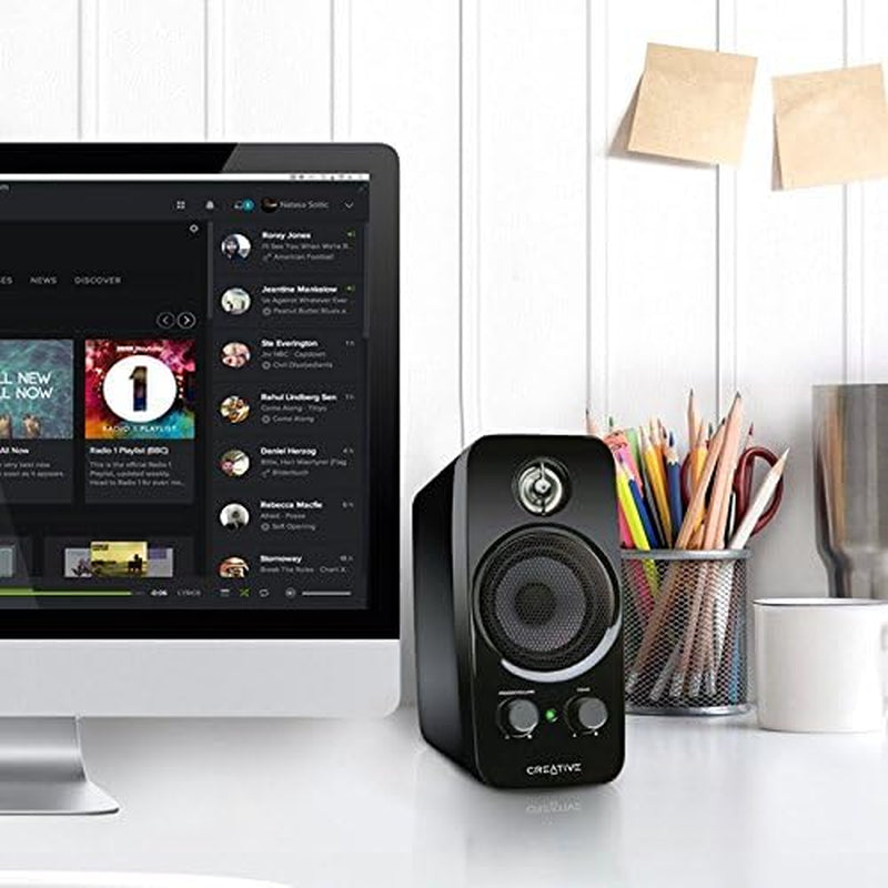 Inspire T10 2.0 Multimedia Speaker System with Basxport Technology