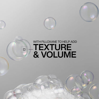 Redken Volume Injection Shampoo for Fine Hair - Adds Lift & Body, Volumizing & Detangling without Weighing Down, Paraben Free