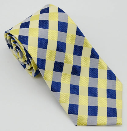 New Classic Men'S Plaids Checks Silk Tie Necktie