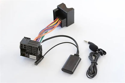 Car Bluetooth Audio Cable Adapter MIC for Mercedes Benz APS NTG CD20 30/50 Radio