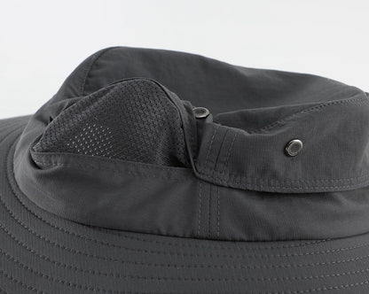 UPF50+ Mens Sun Hat Wide Brim Fishing Hat Sun Protection Hat for Mens Womens Bucket Hat for Beach Gardening Golf