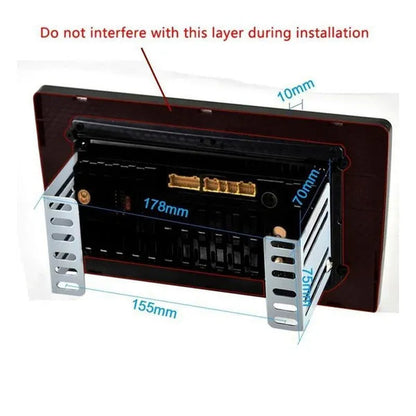 UNITOPSCI New【For Mercedes-Benz Smart 2005-2010】2Din Android 11 Car Stereo Radio 9'' HD Touch Screen Car MP5 Player Autoradio GPS Support Hifi WIFI Bluetooth Mirror Link FM/RDS Radio with AHD Camera& DVR