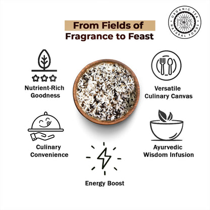 '- Indian Brown Basmati Rice & Lentil Kitchari Mix - Protein Superfood, 1.5 Pound Jar