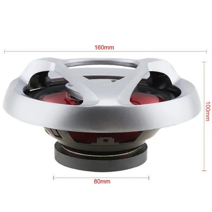 2Pcs 6.5 Inch 220W Car Hifi Coaxial Speaker Door Auto Audio Music Stereo Full Range Frequency Speakers for Cars