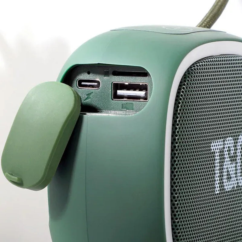 2023 T&G Mini Bluetooth Speaker Portable Speaker Wireless Connection Outdoor Sport Audio Stereo Support TF FM Card Car Audio