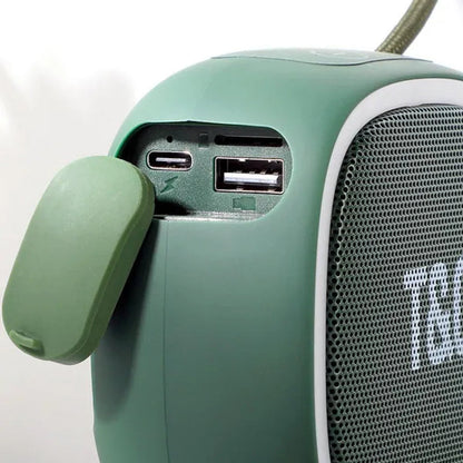 2023 T&G Mini Bluetooth Speaker Portable Speaker Wireless Connection Outdoor Sport Audio Stereo Support TF FM Card Car Audio