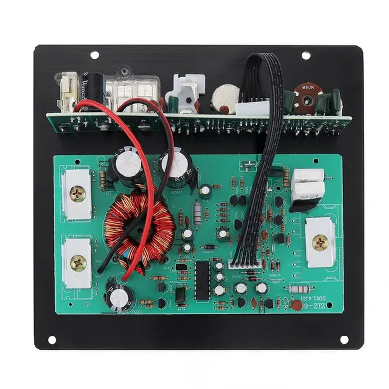 12V 600W Black Car Audio Amplifier Board Speaker Subwoofer Board Bass Module High Power Mono Channel Lossless Accessories