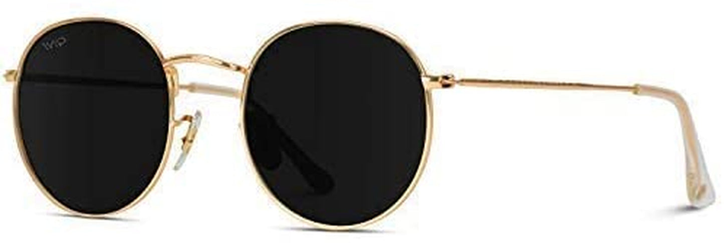 '- Reflective Lens round Trendy Sunglasses