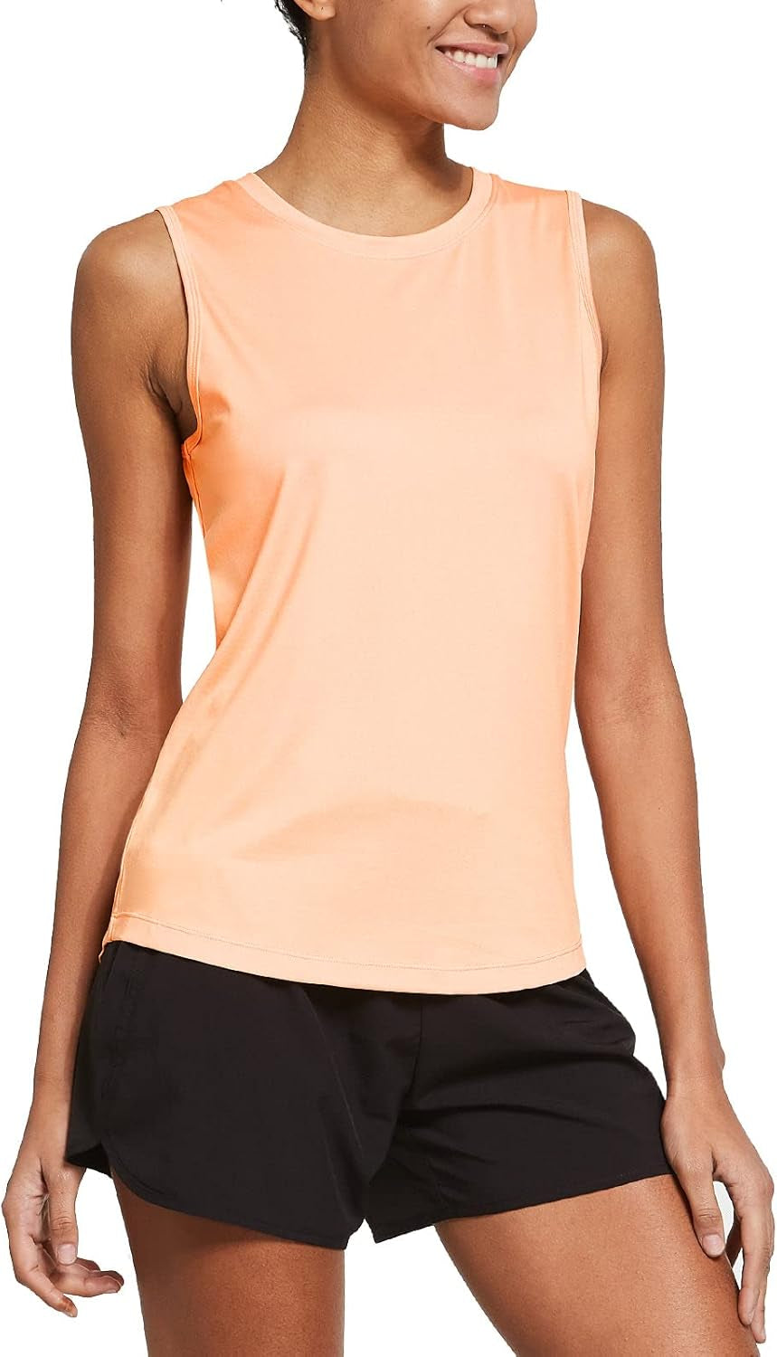 Workout Tank Tops for Women Sleeveless Running Loose Fit Yoga Tops Active Shirts Pickleball Sports Gym Exercise