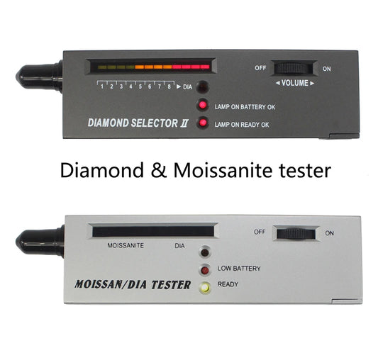7gtool Jewelry Tools Diamond Tester Audio Jewelry Diamond Gemstone Tester + Moissanite tester Selector Authentication