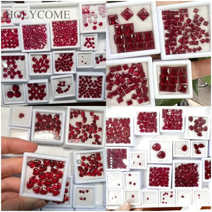 Diamond Size Comparison Set for Jewelry Store High Quality 5A CZ Gemstone Selector 11 Shapes 88 Sizes Carat Range Template Tools