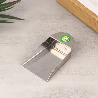 Jewelry Shovel Jewelry Scoop for Pearls Gemstones Diamond Beads Scoop Steel Otolith Shovel Tools with Plate Handle Jewelry Tools