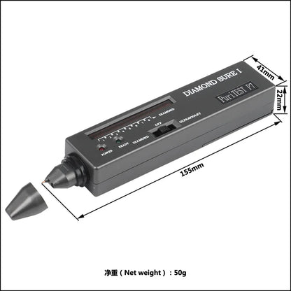 Brand Professional High Accuracy Diamond Tester 2 / 3 Gemstone Gem Selector Jewelry Watcher Tool LED Diamond Indicator Test Pen
