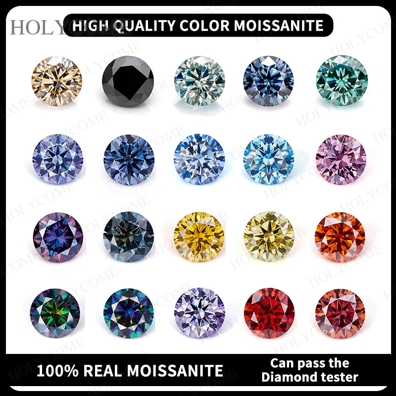 Diamond Size Comparison Set for Jewelry Store High Quality 5A CZ Gemstone Selector 11 Shapes 88 Sizes Carat Range Template Tools