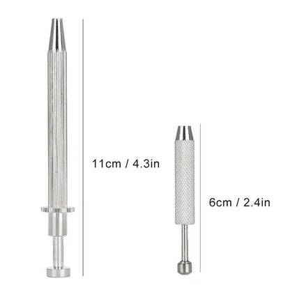 4 Claws Jewelry Beads Holder Pick-up Tool Diamond Gems Prong Holder Tweezer Catcher Grabber Stainless Steel Body Piercing Tools