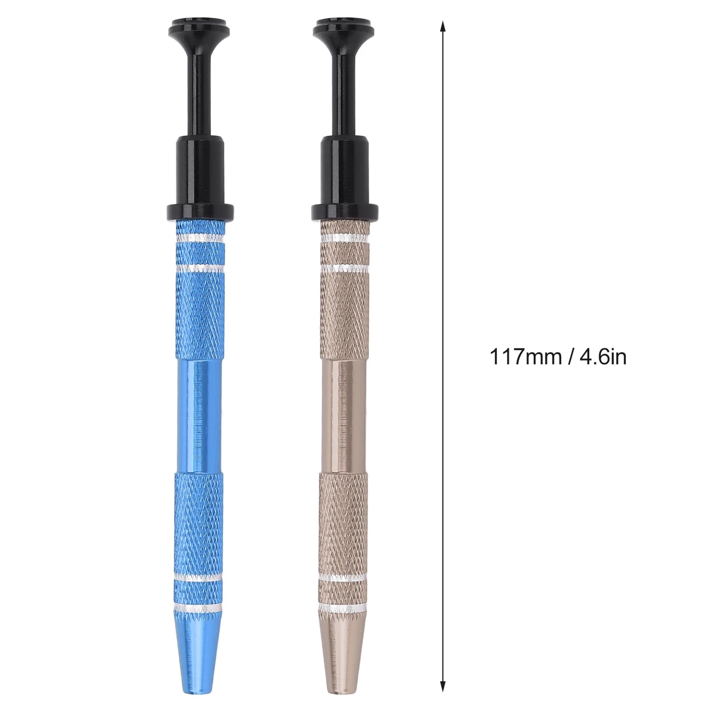 4 Claws Tweezers Alloy Jewelry Clips Prong Diamond Gem Beads Holder Pick-up Tool Watch Part Screws Grabber Catcher Body Piercing