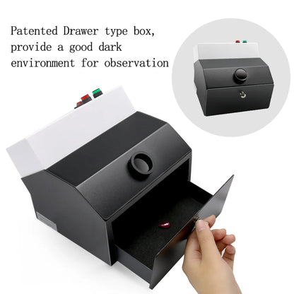 Profession Laboratory Appraisal Gem Diamond And Jewelry Desktop Tester Larger Viewer UV Light Lamp