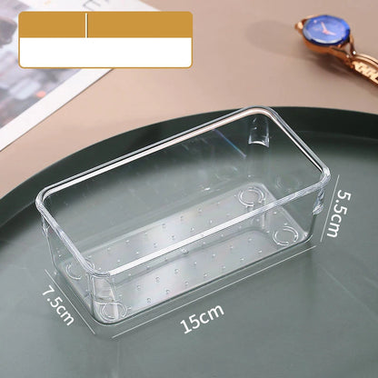 Anti-oxidation Jewelry Storage Bag Desktop Drawer Organizer Transparent Necklace Bracelet Ring Holder Pouch Earring Display Case