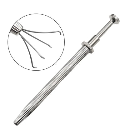 1 PC 3/4 Claws Jewelry Gem Beads Holder Pick-up Tool  Diamond Gemstones Stone Prong Holder Tweezers Catcher Grabbers