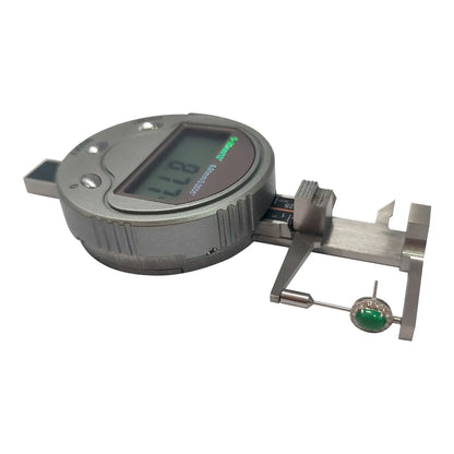 Multi Function Round Digital Gauge Diamond & Gemstone Measuring Thickness Tools High Quality Mini Pocket Caliper 0-25mm 0.01mm
