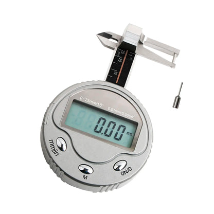 Multi Function Round Digital Gauge Diamond & Gemstone Measuring Thickness Tools High Quality Mini Pocket Caliper 0-25mm 0.01mm