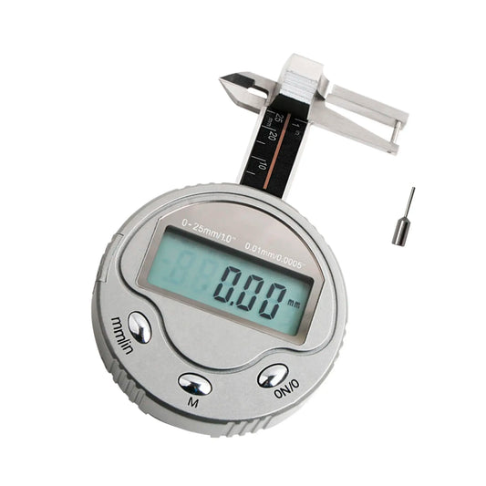 Multi Function Round Digital Gauge Diamond & Gemstone Measuring Thickness Tools High Quality Mini Pocket Caliper 0-25mm 0.01mm