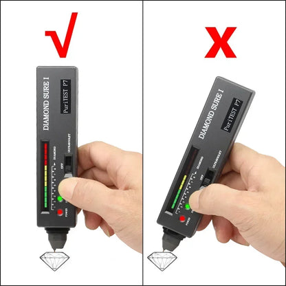 Brand Professional High Accuracy Diamond Tester 2 / 3 Gemstone Gem Selector Jewelry Watcher Tool Led Diamond Indicator Test Pen