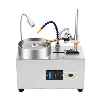 Jade Stone Angle Polisher| 180W 2800rpm Jewelry Lapidary Gem Faceting Machine| Gemstone Grinding Machine