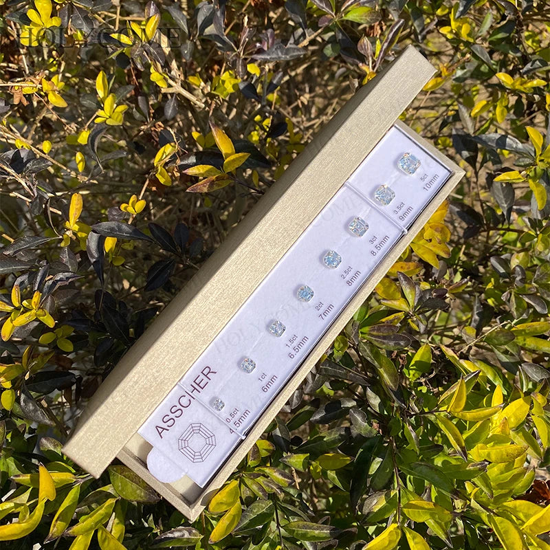 Diamond Size Comparison Set for Jewelry Store High Quality 5A CZ Gemstone Selector 11 Shapes 88 Sizes Carat Range Template Tools