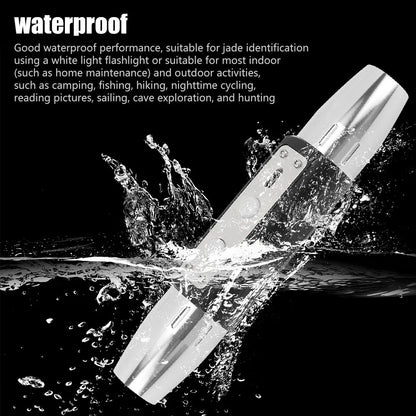 2025 new Jade Identification Torch White/Yellow/Red/Blue/365nm/395nm UV Flashlight Ultraviolet Gems Jewelry Amber Detector
