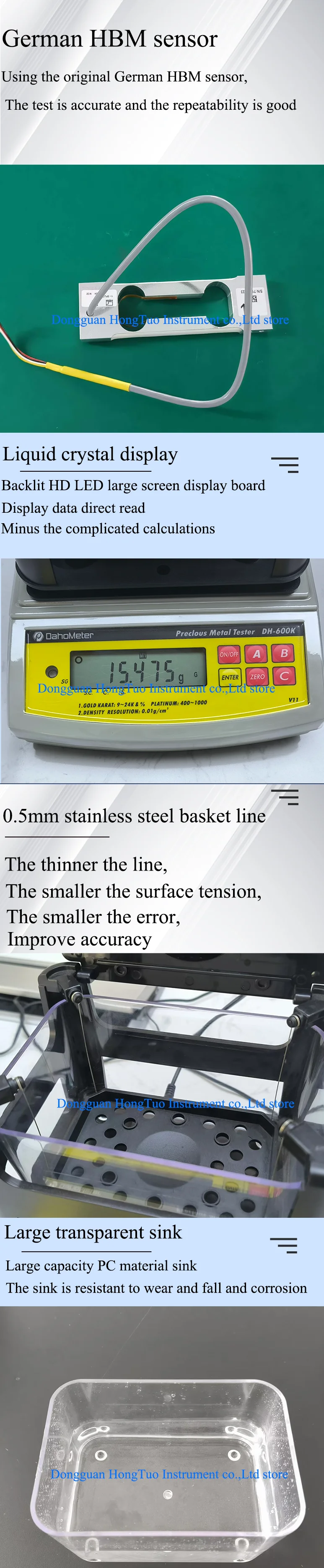 Electronic Gold Purity Testing Machine , Gold Purity Checking Machine , Gold Karat Meter Machine