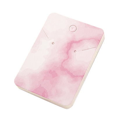 50pcs 5x7cm Marbling Earrings Display Cardboard Self Sealing Pouch For Jewelry Packaging Card Storage Organizer Small Businesses