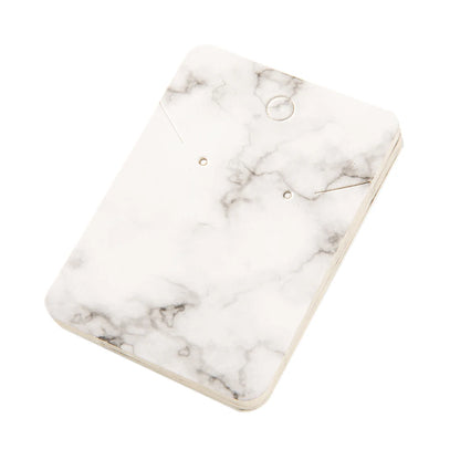50pcs 5x7cm Marbling Earrings Display Cardboard Self Sealing Pouch For Jewelry Packaging Card Storage Organizer Small Businesses